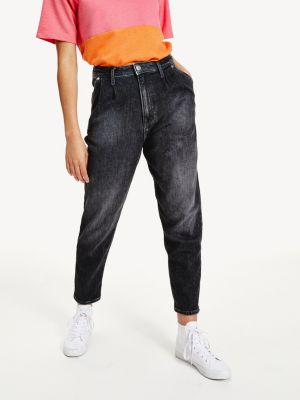 Tapered Mom Fit Retro Jeans Mit Hohem Bund Denim Tommy Hilfiger