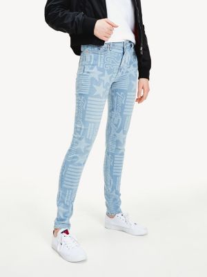 tommy hilfiger striped jeans