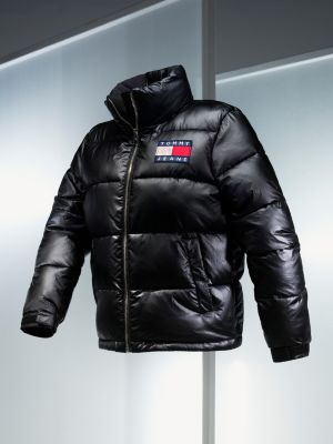 tommy jeans cord puffer jacket