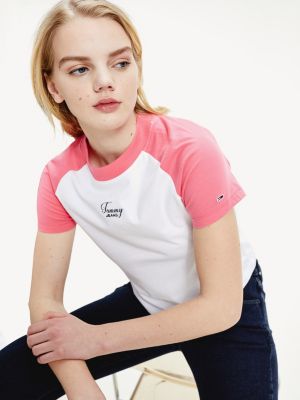 tommy jeans white top