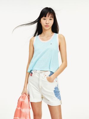 Damen Oberteile Tops Cropped Tops Tommy Hilfiger Ch