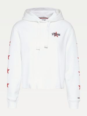 tommy hilfiger hoodie wit