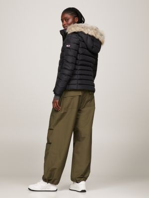 Tommy Jeans Essential Down Jacket, Black