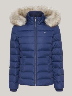 Tommy hilfiger tjw essential hooded down clearance jacket