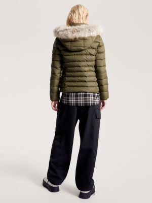 Essential Down Fitted Jacket | | Tommy Green Hilfiger Hooded