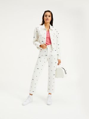 tommy jeans harper straight leg jeans