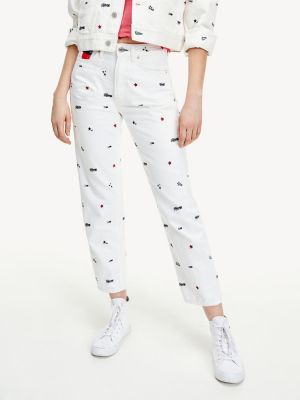 tommy jeans harper straight leg jeans