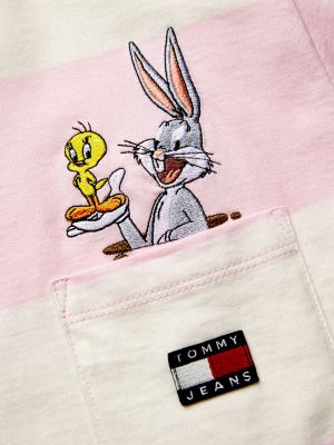 tommy hilfiger looney tunes pink