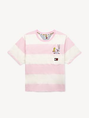 tommy hilfiger looney tunes pink