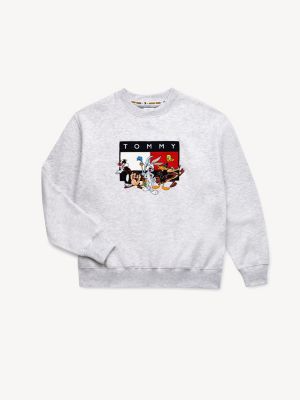 tommy hilfiger grey pullover