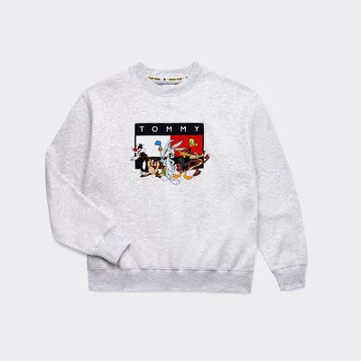 tommy jeans sweater grey