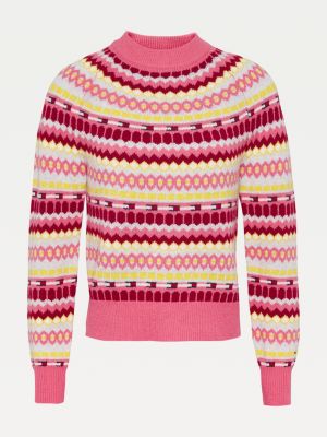 tommy jeans jumper pink