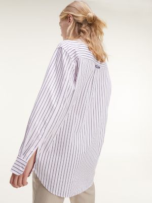 tommy hilfiger women's striped shirt