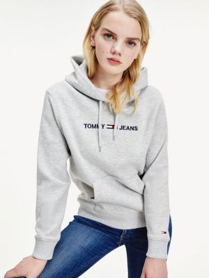 tommy jeans relaxed fit hoodie