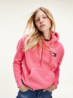 pink tommy hilfiger hoodie