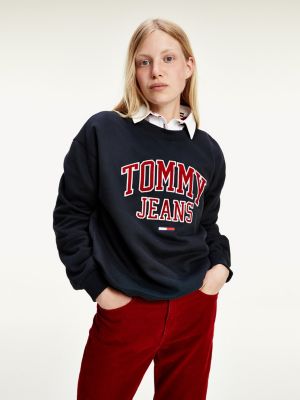 tommy jeans black sweatshirt