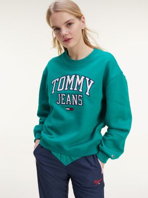 College Logo Relaxed Fit Sweatshirt 