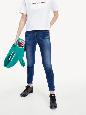 tommy jeans nora mid rise skinny