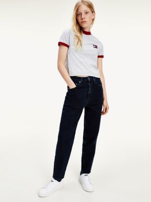 Mom High Rise Tapered Jeans | DENIM 