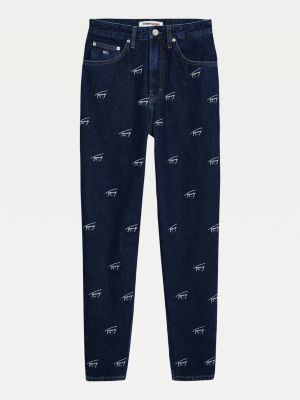 tommy hilfiger jeans embroidered