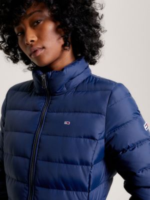 Essential donsjas met capuchon Blauw Tommy Hilfiger