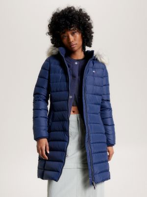 Essential Hooded Down-Filled BLUE | Tommy Hilfiger