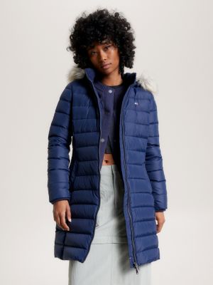 Tommy jeans essential 2025 hooded down coat