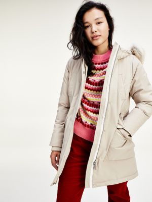 tommy down filled parka