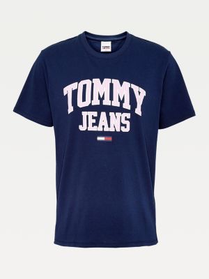 tommy jeans t shirt collegiate