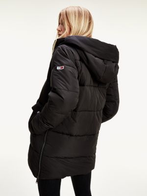 Hooded Puffer Parka | BLACK | Tommy Hilfiger