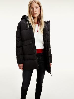 tommy jeans hooded down coat