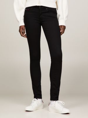 Pants and jeans Tommy Jeans Sophie Low Rise Skinny Jeans Denim Black