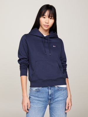 Buy Tommy Hilfiger Women Maroon Essential Hooded Solid