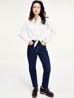 Harper High Rise Straight Ankle Jeans | DENIM | Tommy Hilfiger