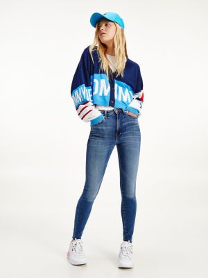 tommy jeans high rise super skinny