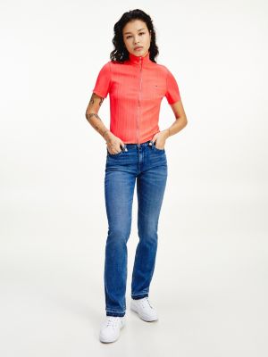 Maddie Mid Rise Bootcut Jeans | DENIM | Tommy Hilfiger
