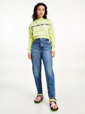 tommy hilfiger high rise tapered