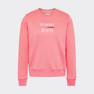 Svitshot Tommy Jeans Uzkogo Kroya Chernyj Tommy Hilfiger