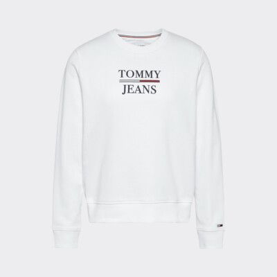 Svitshot Tommy Jeans Uzkogo Kroya Chernyj Tommy Hilfiger