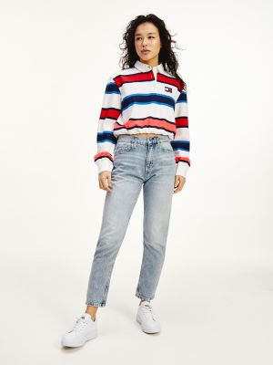 tommy jeans izzy high rise slim jeans