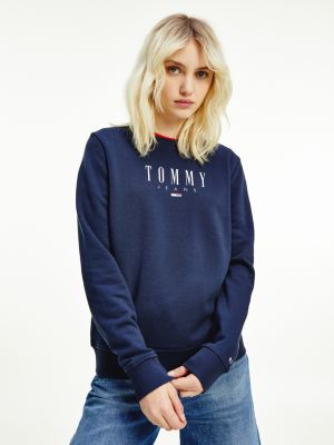 tommy jeans logo sweatshirt