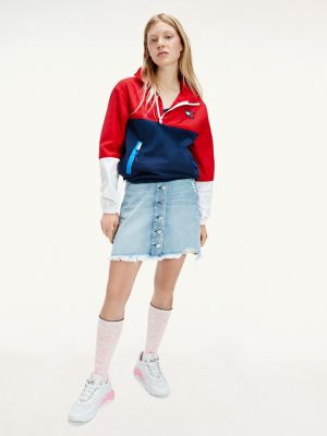 Tommy Badge Colour-Blocked Popover 