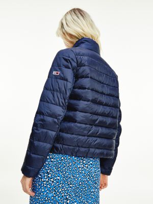 Quilted Zip-Thru Jacket | BLUE | Tommy 