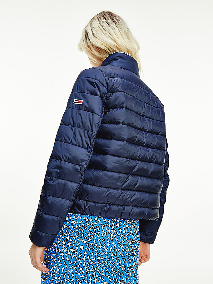 Tommy Jeans Womens Tjw Quilted Zip Thru Jacket