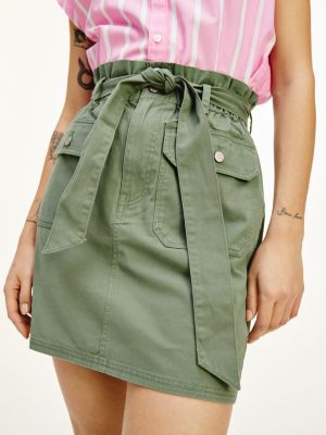 green utility skirt