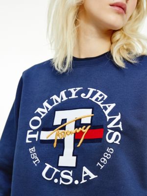 tommy hilfiger circle logo sweatshirt