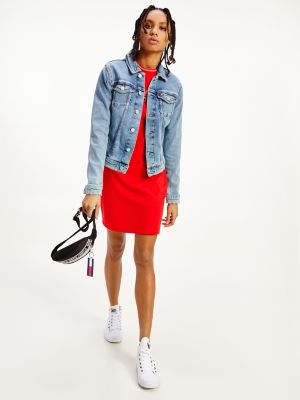 tommy hilfiger ladies denim jacket