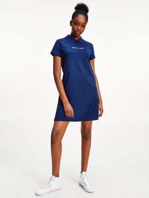 Essential Logo Polo Dress | BLUE 