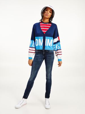 jeans cardigan