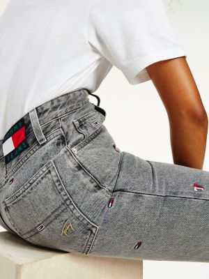 tommy embroidered jeans